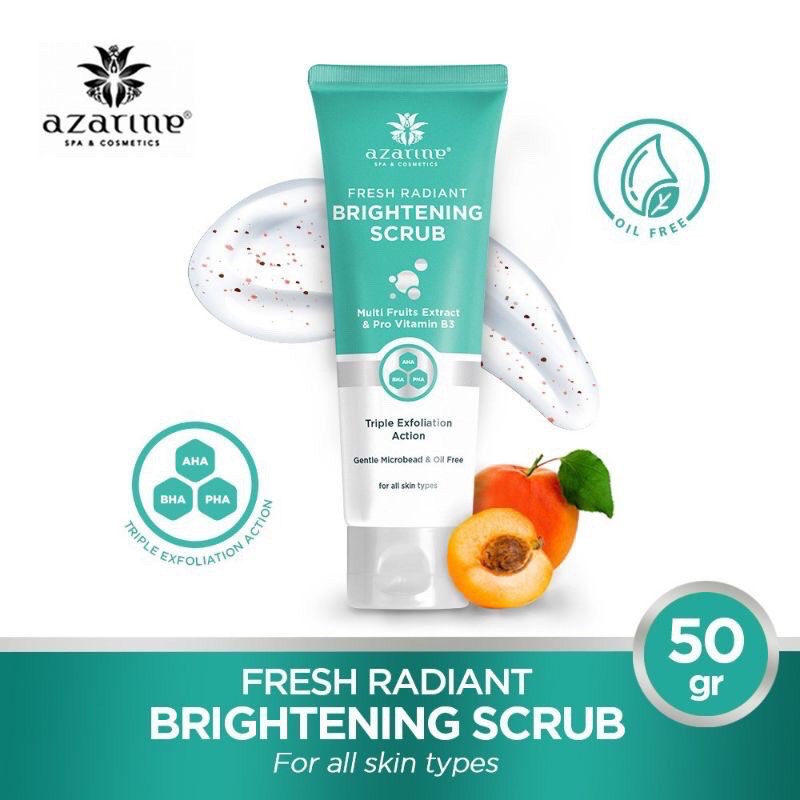 Azarine Fresh Radiant Brightening Scrub 50gr