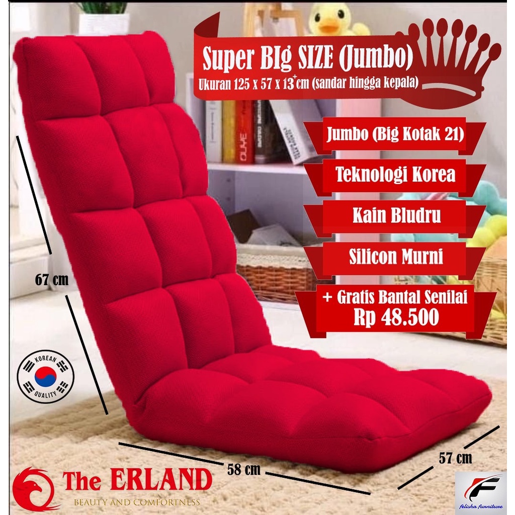 Kursi Lesehan Super Besar / Kursi Tatami Jumbo The ERLAND