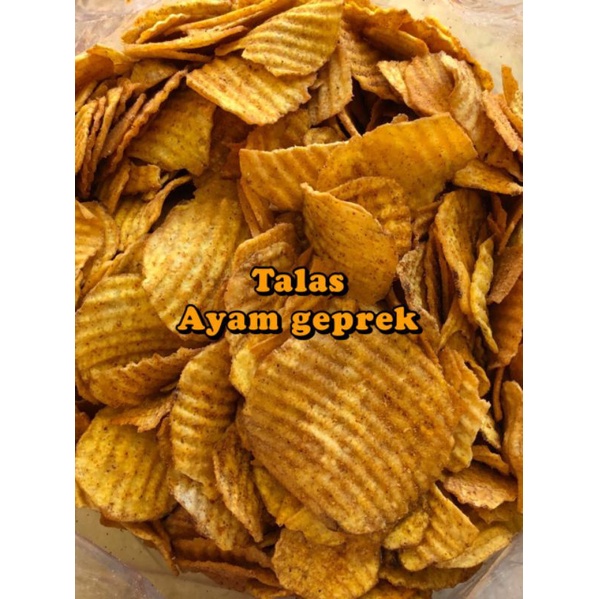 

talas ayam geprek/cemilan murah/snack kiloan murah/aneka cemilan murah/snack murah/cemilan kiloan/jajan kiloan