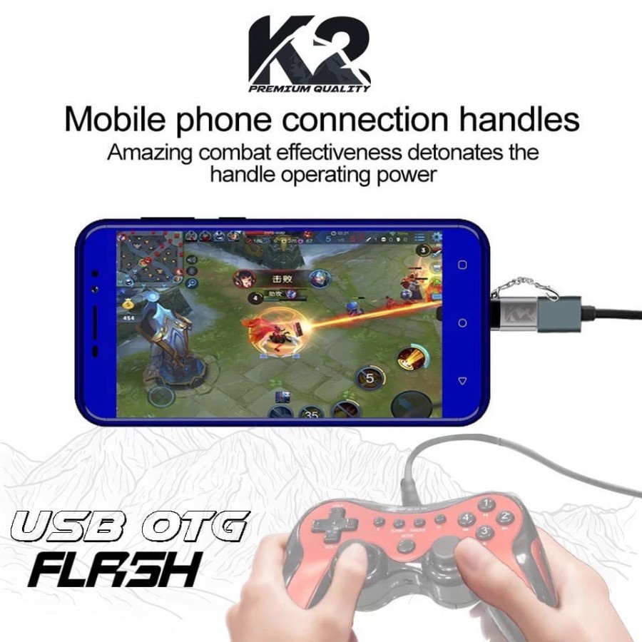 K2 OTG FLASH USB PREMIUM QUALITY -  TYPE C