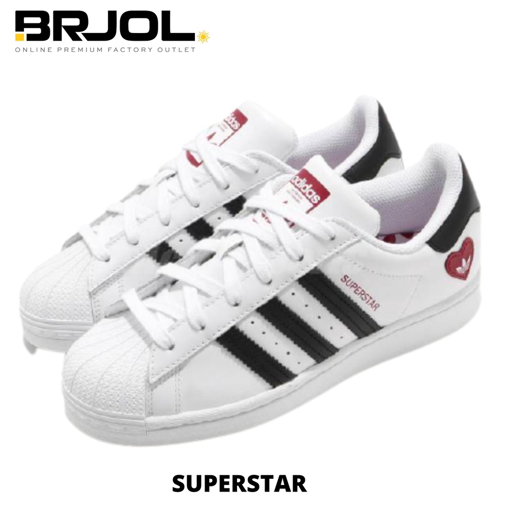 SEPATU SNEAKER PRIA KASUAL ORIGINAL ADIDAS SUPERSTAR FZ1807 PUTIH