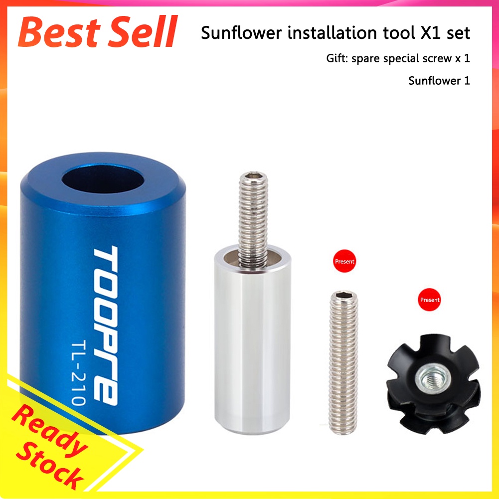 TOOPRE MTB Star Nut Setting Tool Kit Road Bicycle Fork Headset Installer