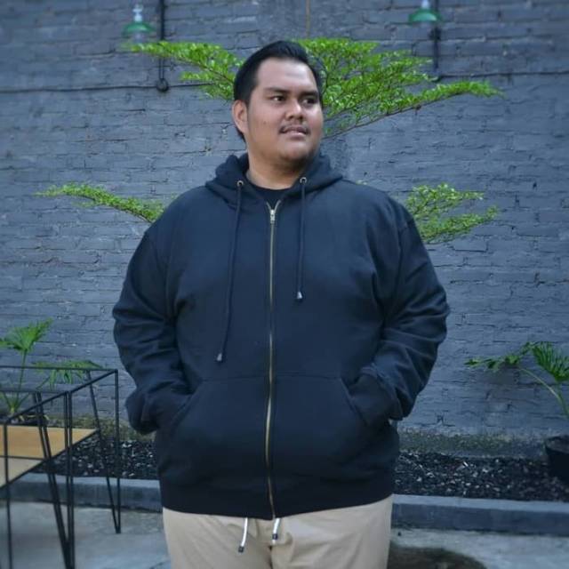 Jaket Hoodie Big Size / Jaket Pria Jumbo Size / Sweater Big Size