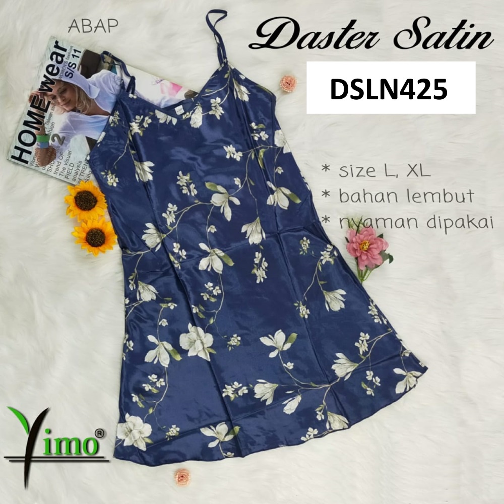 Daster Tanktop Satin - Baju Tidur Wanita - Baju Tanktop Santai - MURAH - IMPORT - KUALITAS BAGUS