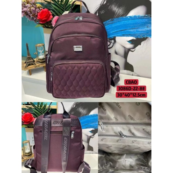 Tas Ransel Jumbo Laptop 14 inch ORI Chibao 3086D-22-8