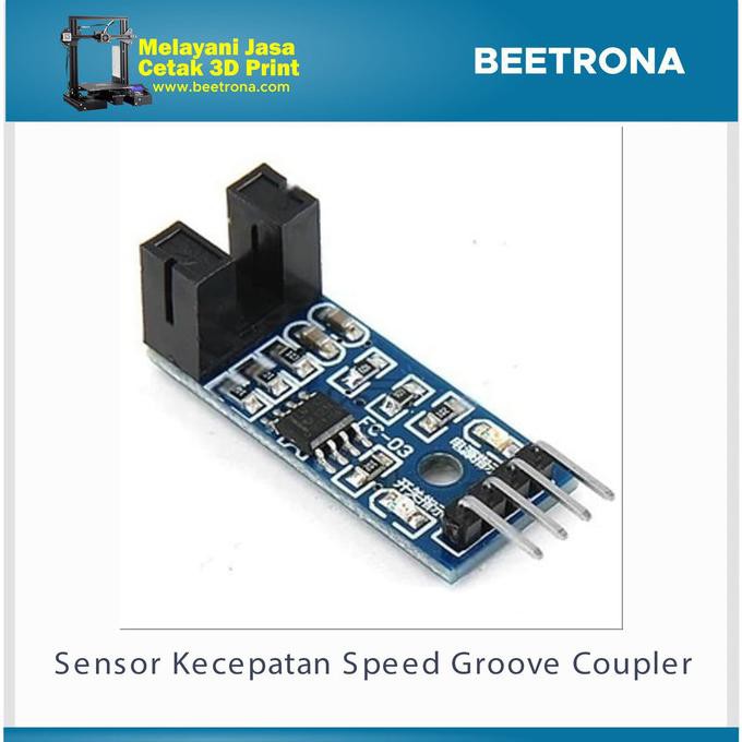 Jual Modul Sensor Kecepatan Optocoupler 4 Pin Optical Speed Encoder ...