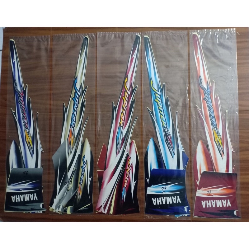 striping motor sticker motor lis les jupiter z 2007 2008