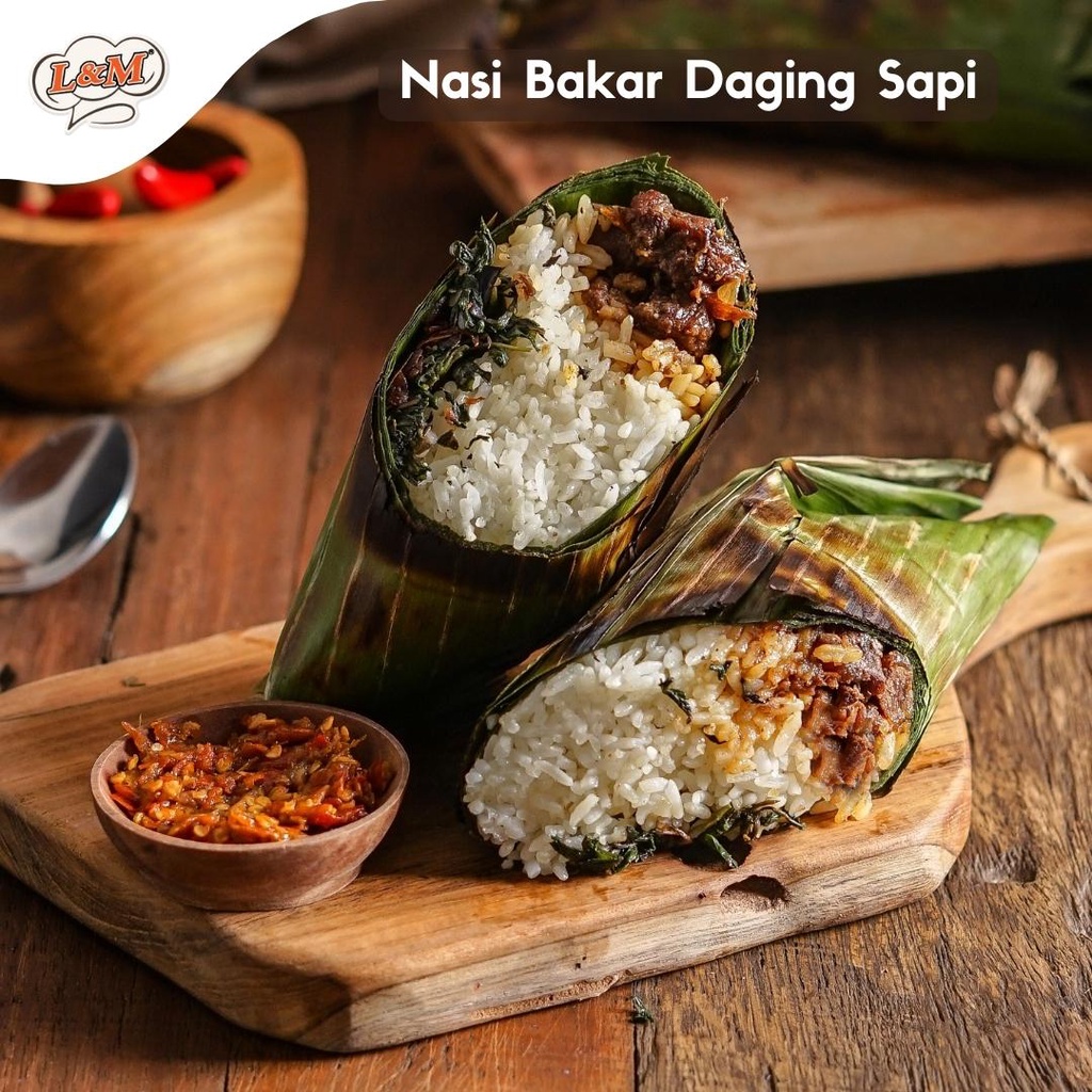 

Nasi Bakar L&M Daging Sapi Manis Gurih