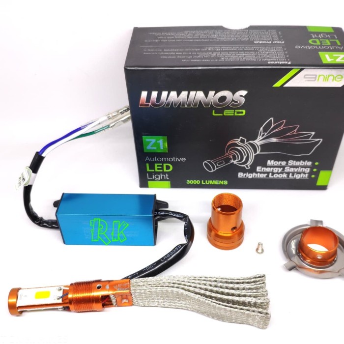 LAMPU MOTOR LED HS1 / H4 GEN 5 | TYPE AC | GARANSI(C4J3) Lampu LED Depan AYOTO 2sisi M2B cree origin