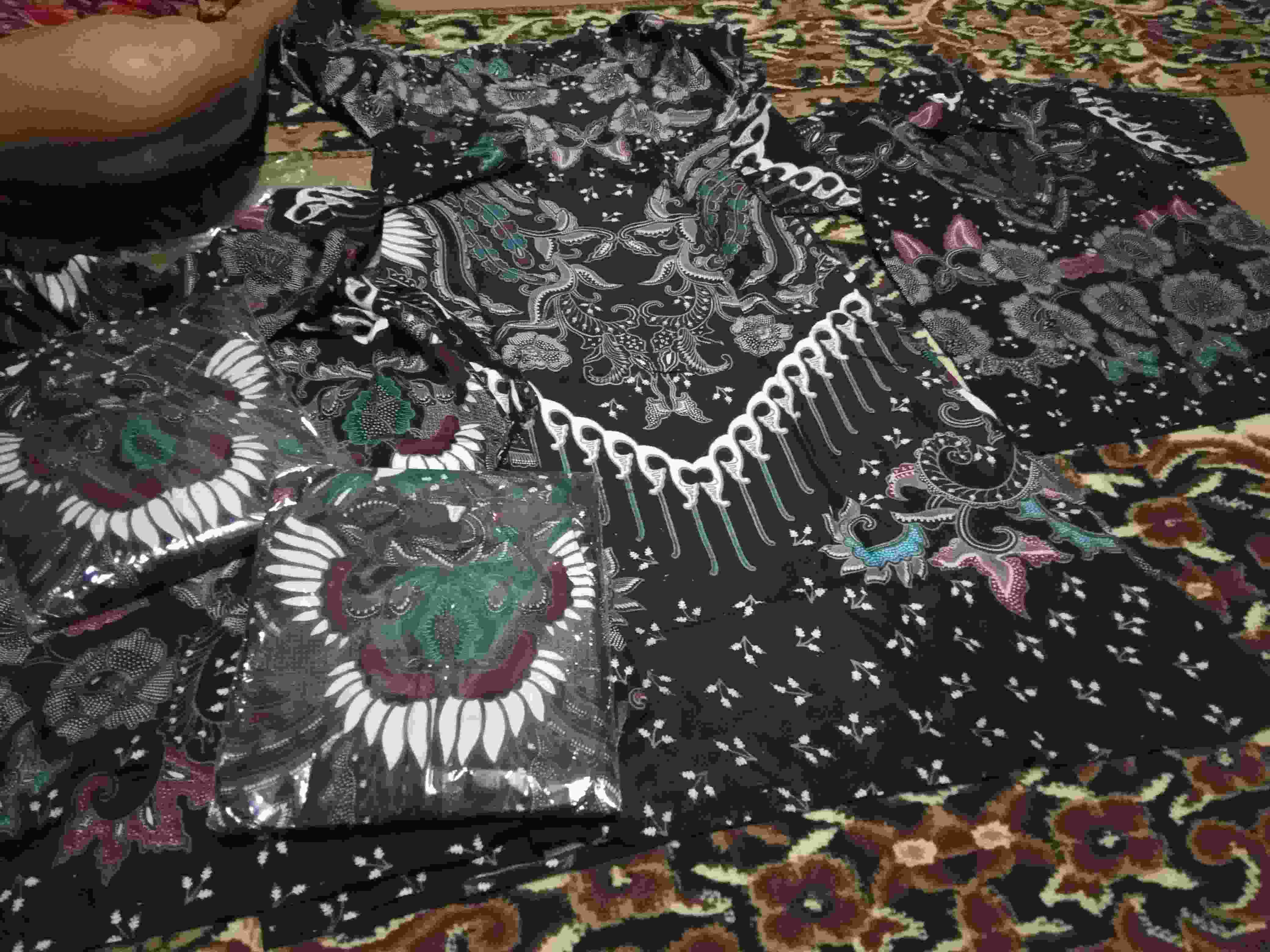 Maura Couple - Sania Ruffle Batik Couple Ori Ndoro Jowi Dnt