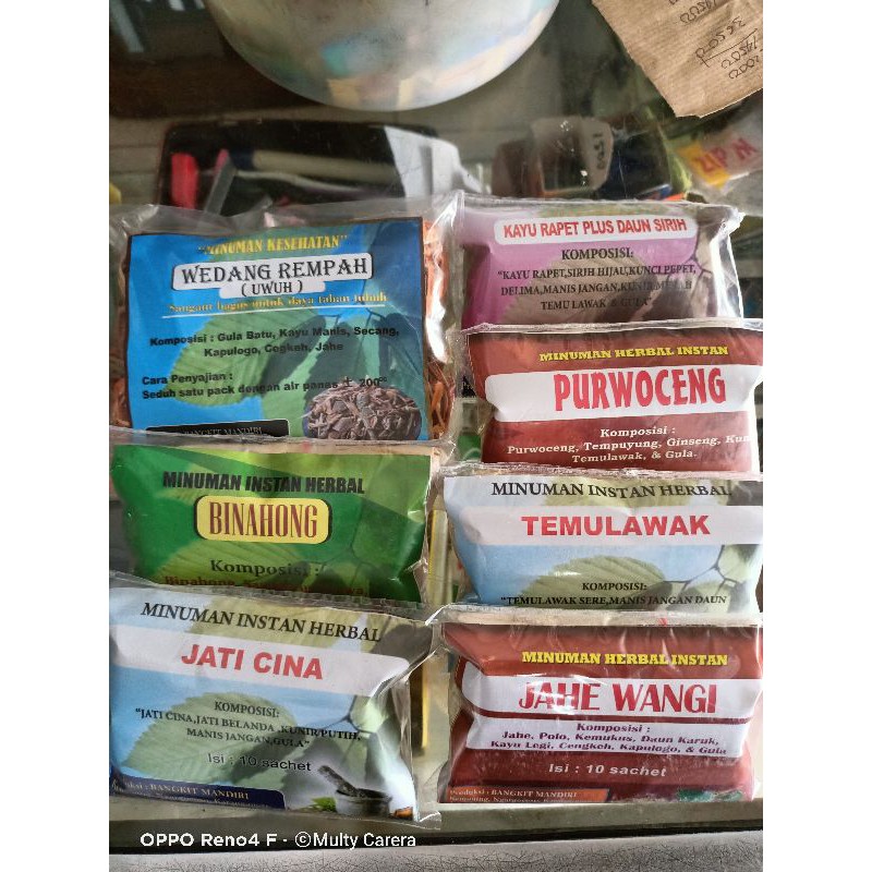 

Wedang Uwuh Minuman Kesehatan Herbal Instan