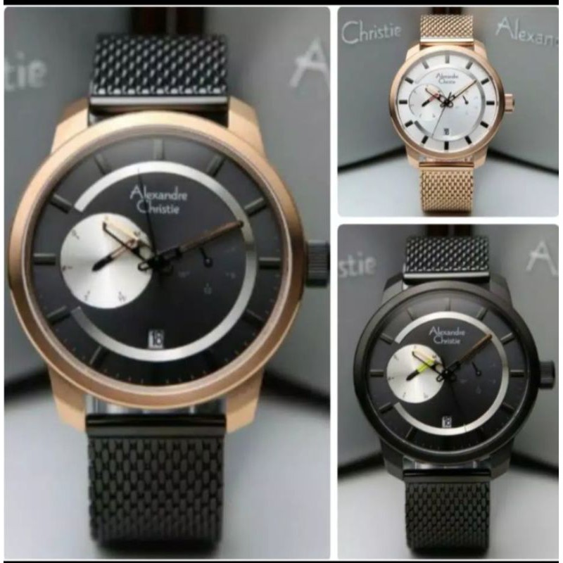 original Alexandre Christie Jam tangan pria Ac6548/ ac 6548