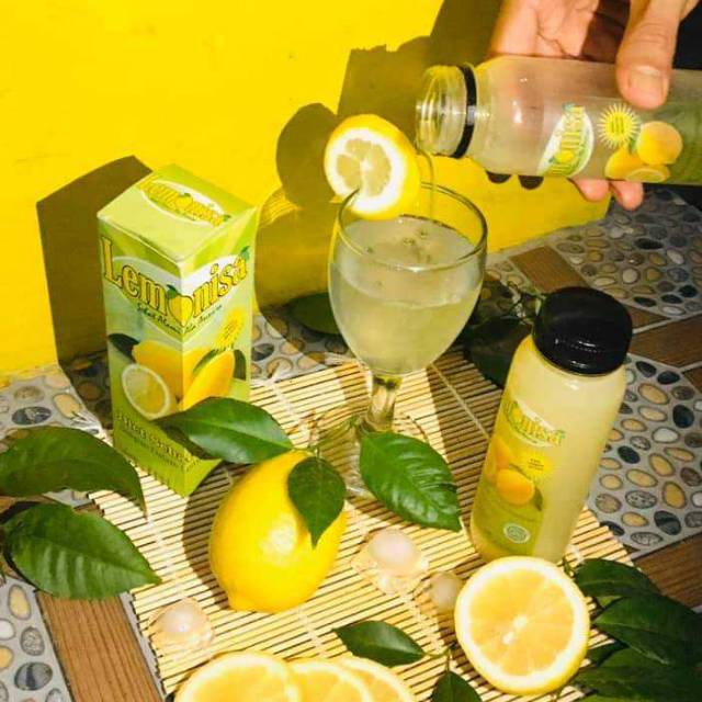 

lemonisa sari murni lemon asli 100%