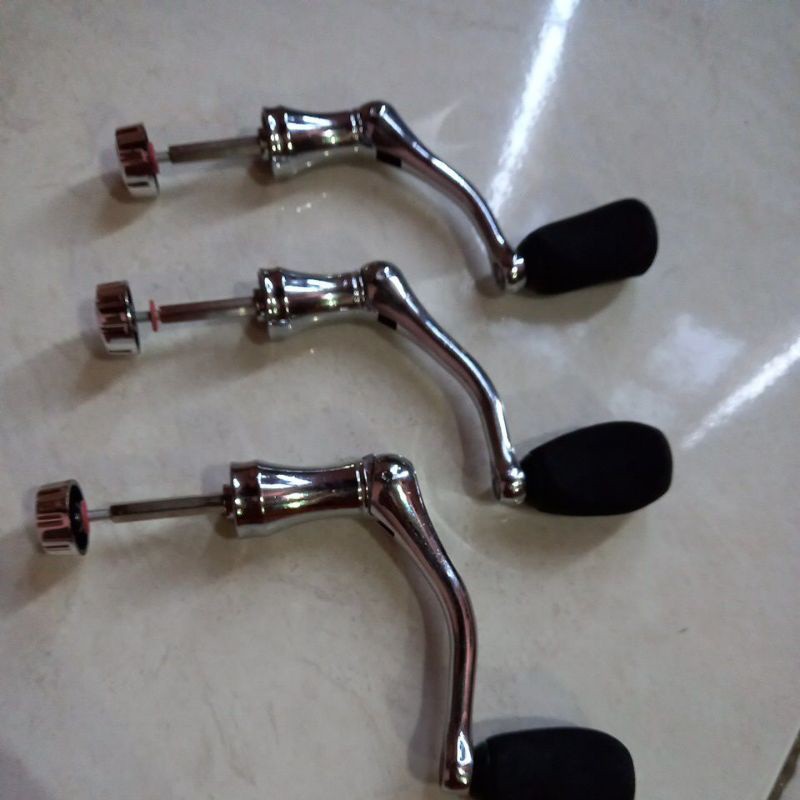 ENGKOLAN/HANDLE REEL PANCING BESI/CNC MURAH