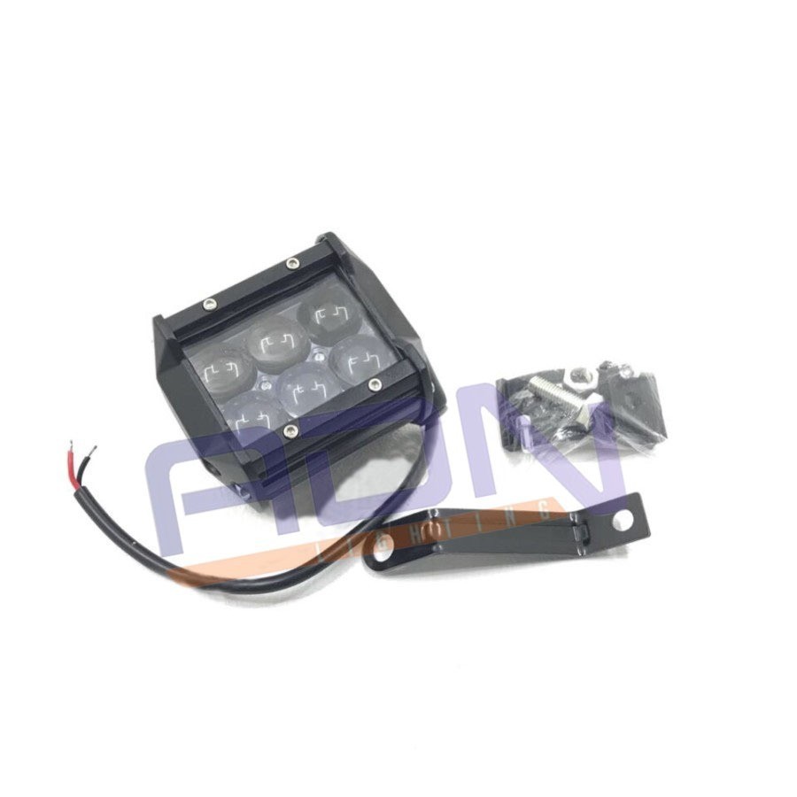 LAMPU SOROT OFF ROAD 6 titik SUPERBRIGHT 18w