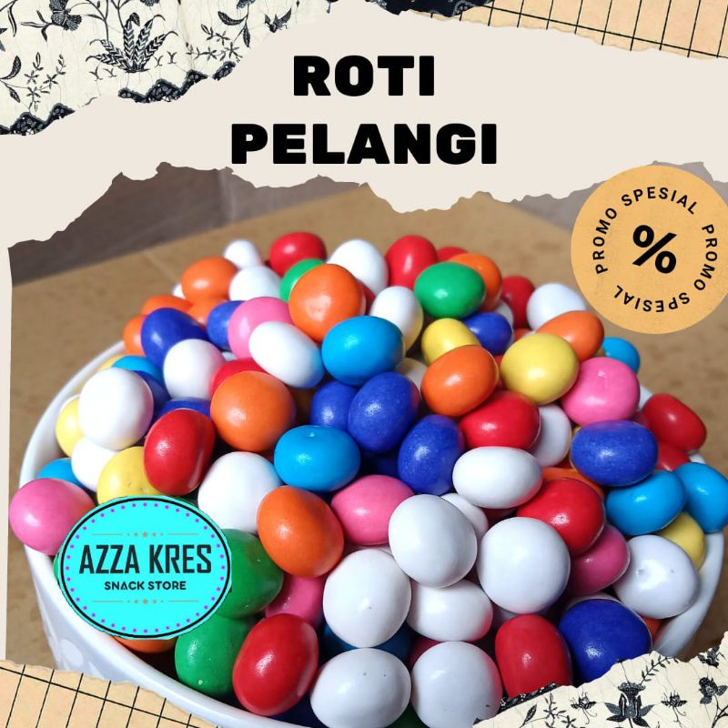 

Roti Pelangi Snack Kekinian - Azzskres