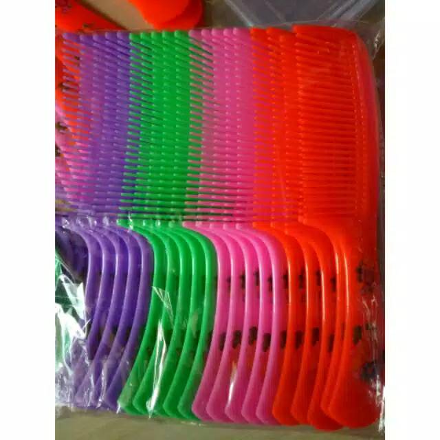 Sisir Gagang Bunga Warna Warni