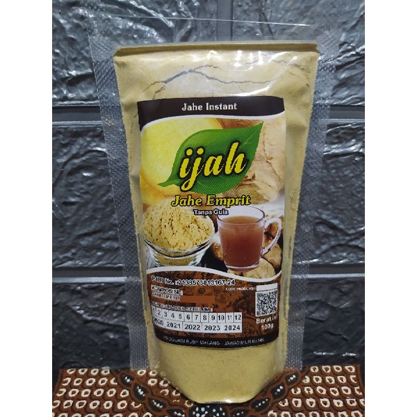 

Serbuk Jahe Empret Tanpa Gula