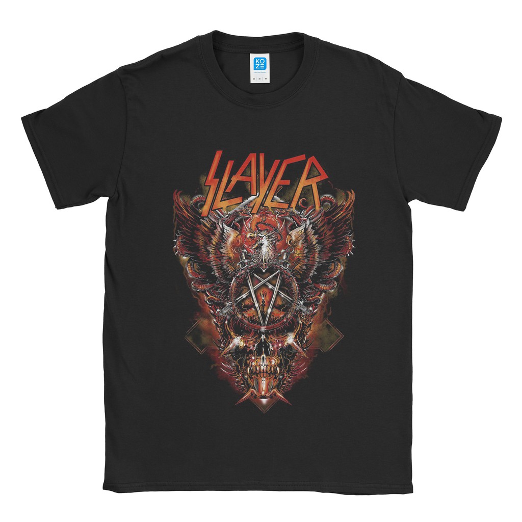 Baju Kaos Band Slayer Eagle