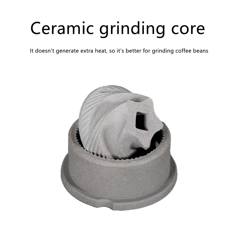 Vocory Penggiling Biji Kopi Elektrik Coffee Bean Grinder 120ml - HB-985 - Black