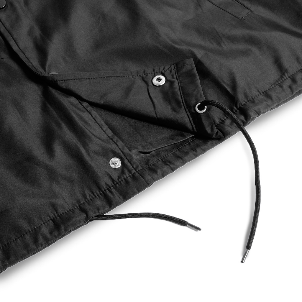 Stussy Cruize Coach Jacket Black (White Logo)