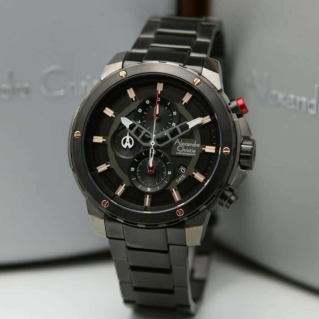 Alexandre Christie Ac 6530 Jam Tangan Pria Original Garansi Resmi 1 Tahun