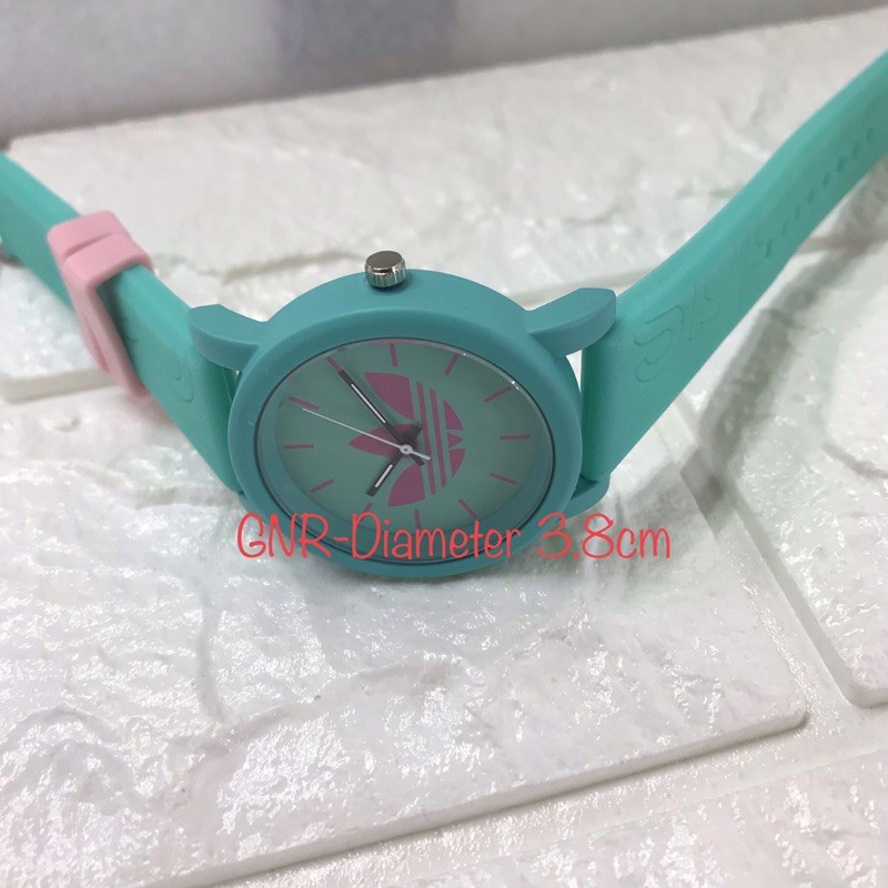 JAM TANGAN WANITA/ABG KARET WARNA