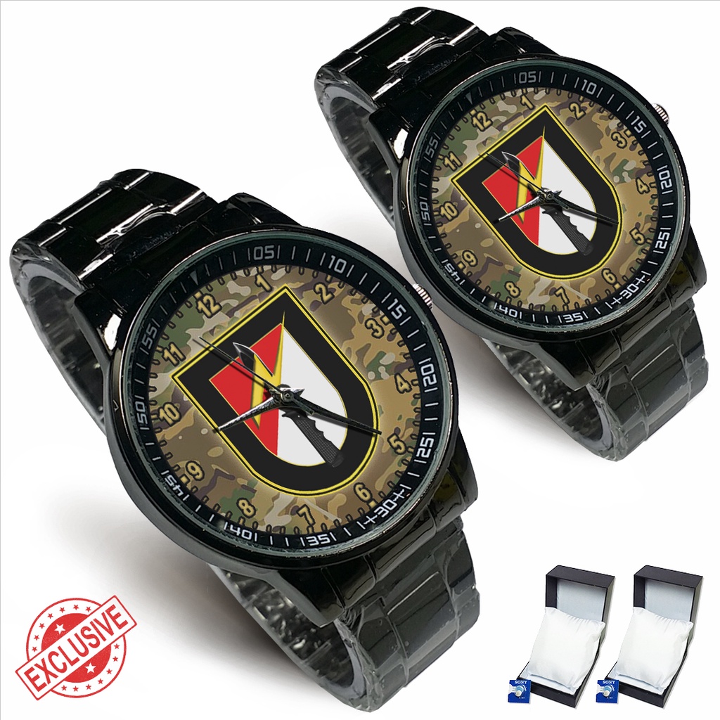 Jam Tangan Rantai Couple TNI AD RAIDER 02 (Special)