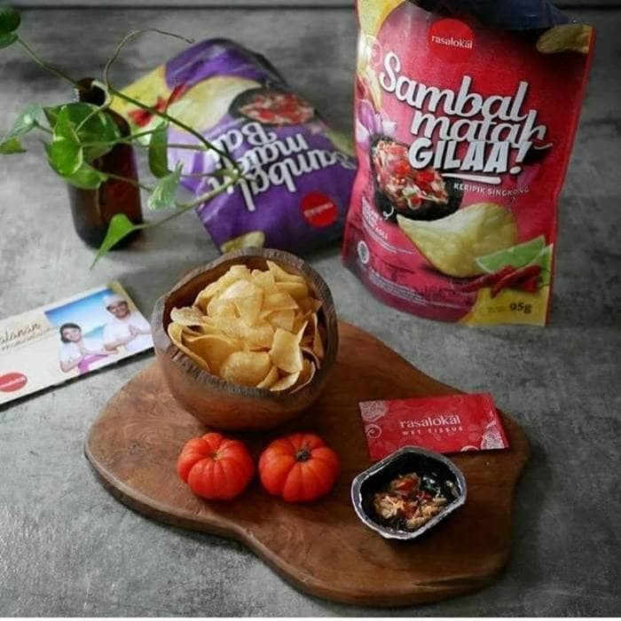 

keripik rasa lokal