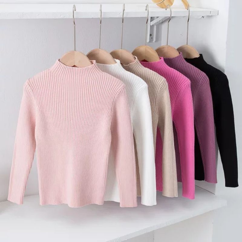 Sweater Turtleneck Kids Pria-Wanita