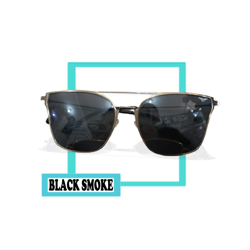 Bayar di Tempat Kacamata Hitam Unisex Korean Design Besi Frame Retro Sunglasses Women/Men kaca mata