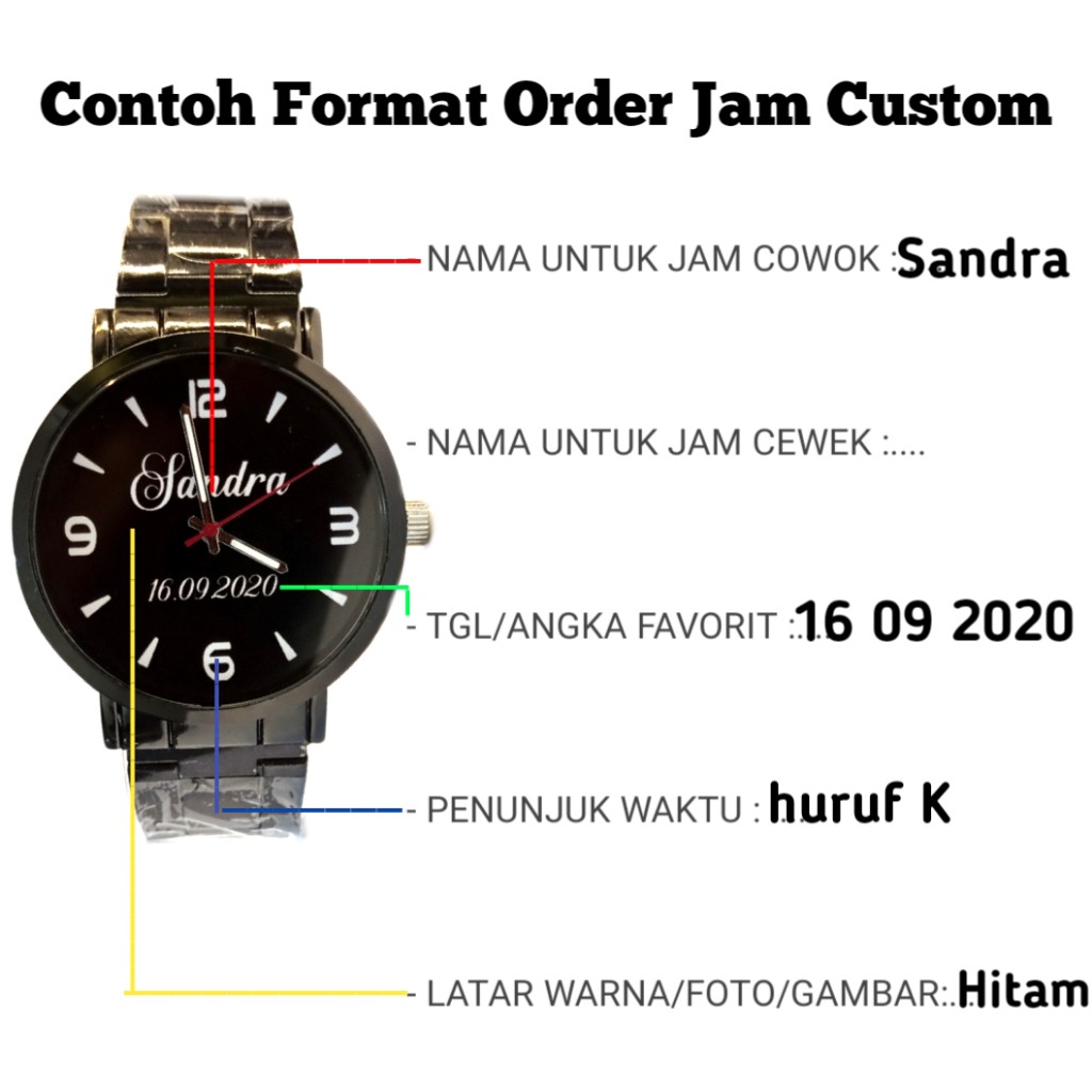 JAM TANGAN WANITA KOKKA KAYU CUSTOM BONUS BOX, BONUS TALI BAWAAN DAN BONUS BATRAI CADANGAN