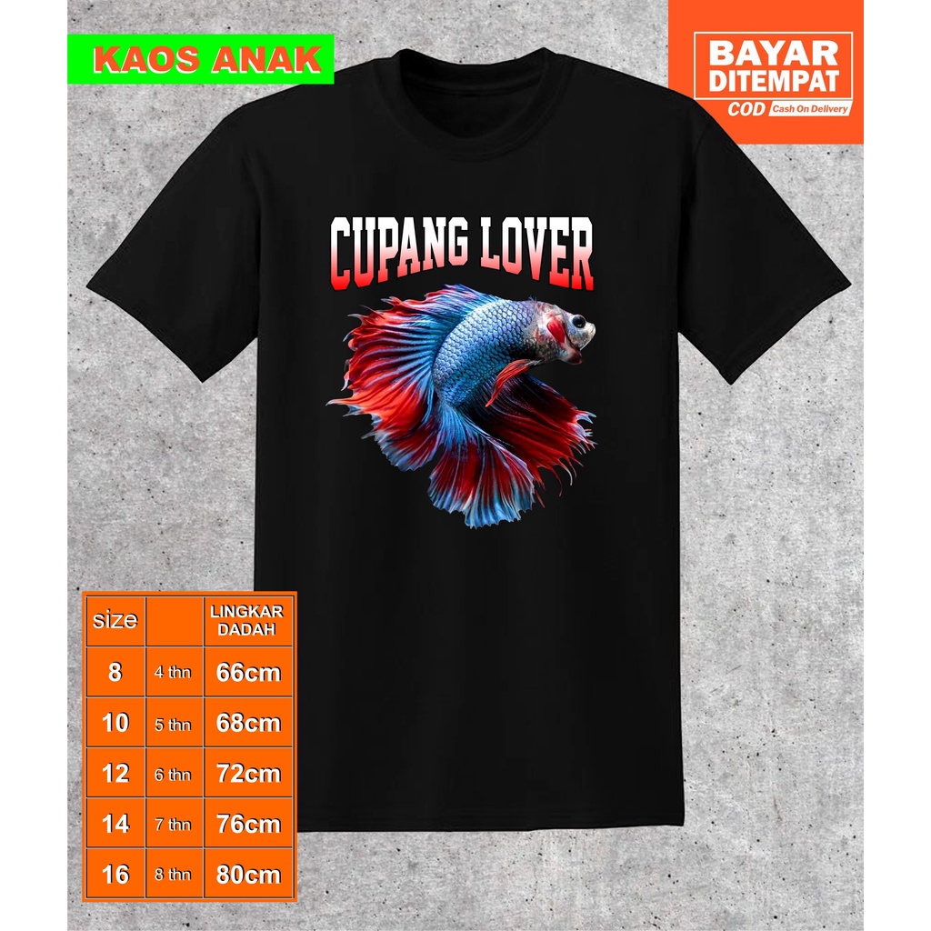 baju ikan cupang anak laki laki - baju ikan cupang anak anak - baju kaos anak ikan cupang -baju ikan