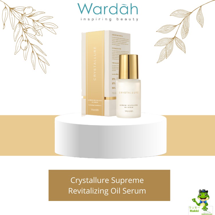 ❣️Rakkistore99❣️Wardah Crystallure Supreme Revitalizing Oil Serum 30ml (100% Original)