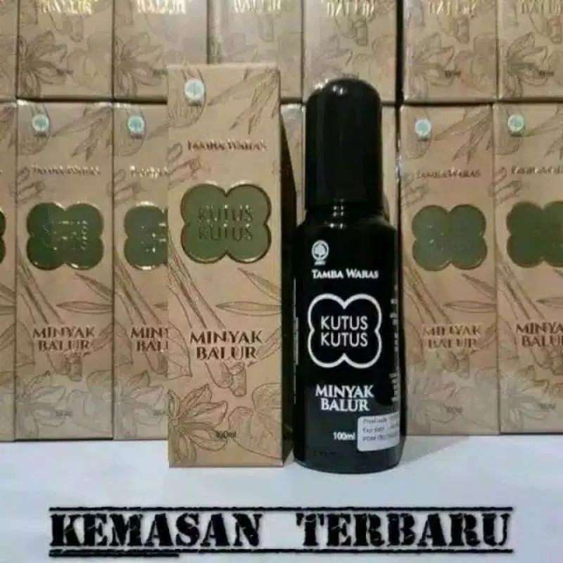 Minyak Kutus Kutus Herbal Organic 100 ml /  Minyak Kutus Kutus Bali / Kutus-Kutus Ori Bali