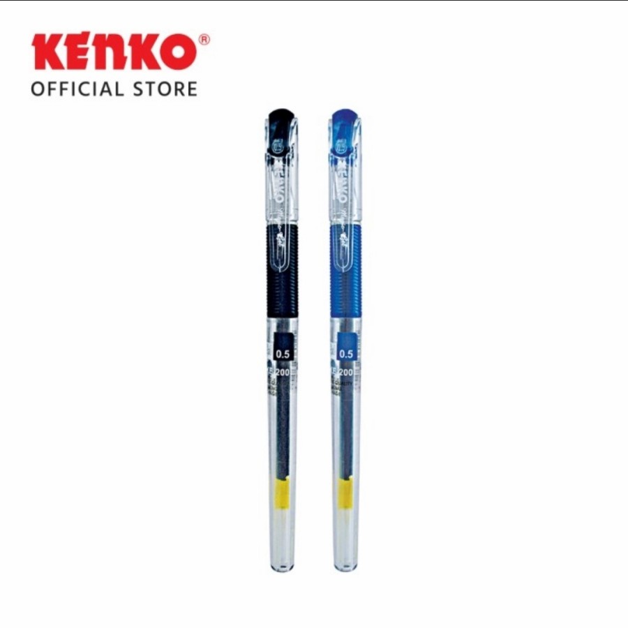 

Kenko Gel Pen / Pen Gel / Pen Tinta Gel KE-200 (Magic Gel)