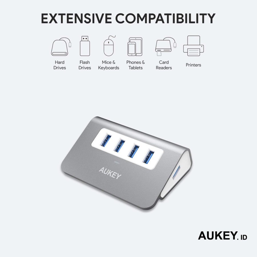 Aukey HUB CB-H5 Aluminium 4 Ports USB 3.0 - 500272