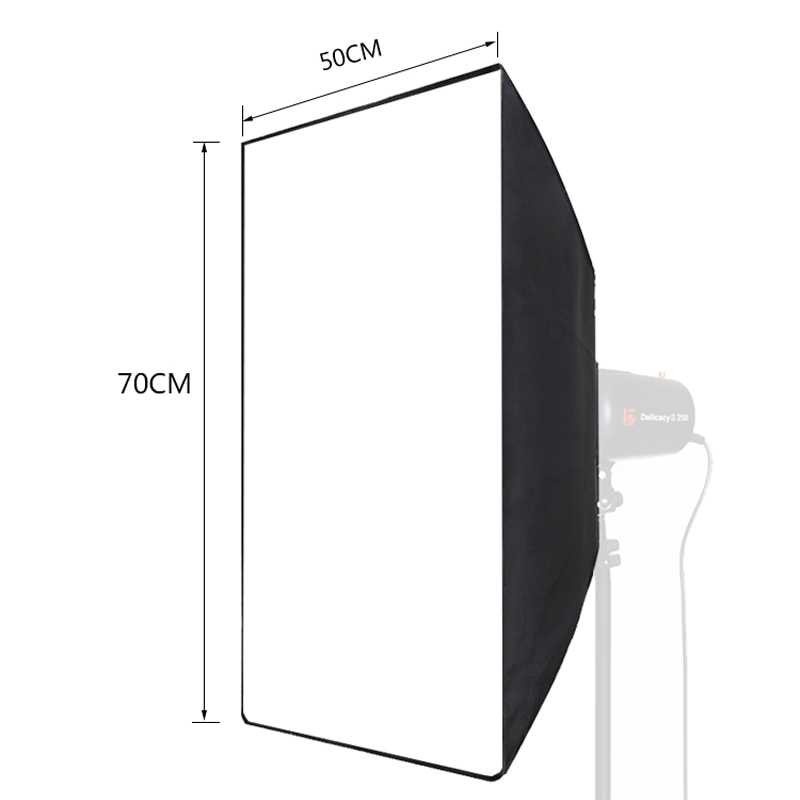 Softbox Lighting Studio Payung Reflektor Portable 50x70cm Flash Mount