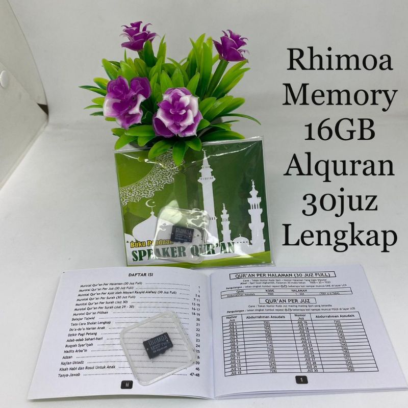 MICRO SD MEMORY AL-QURAN MEMORI