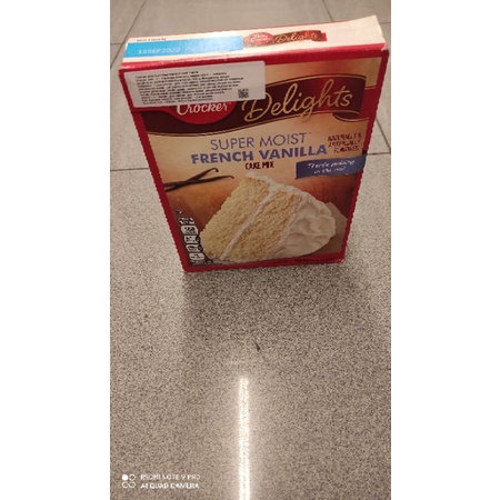 

betty crocker french vanilla 15.25g