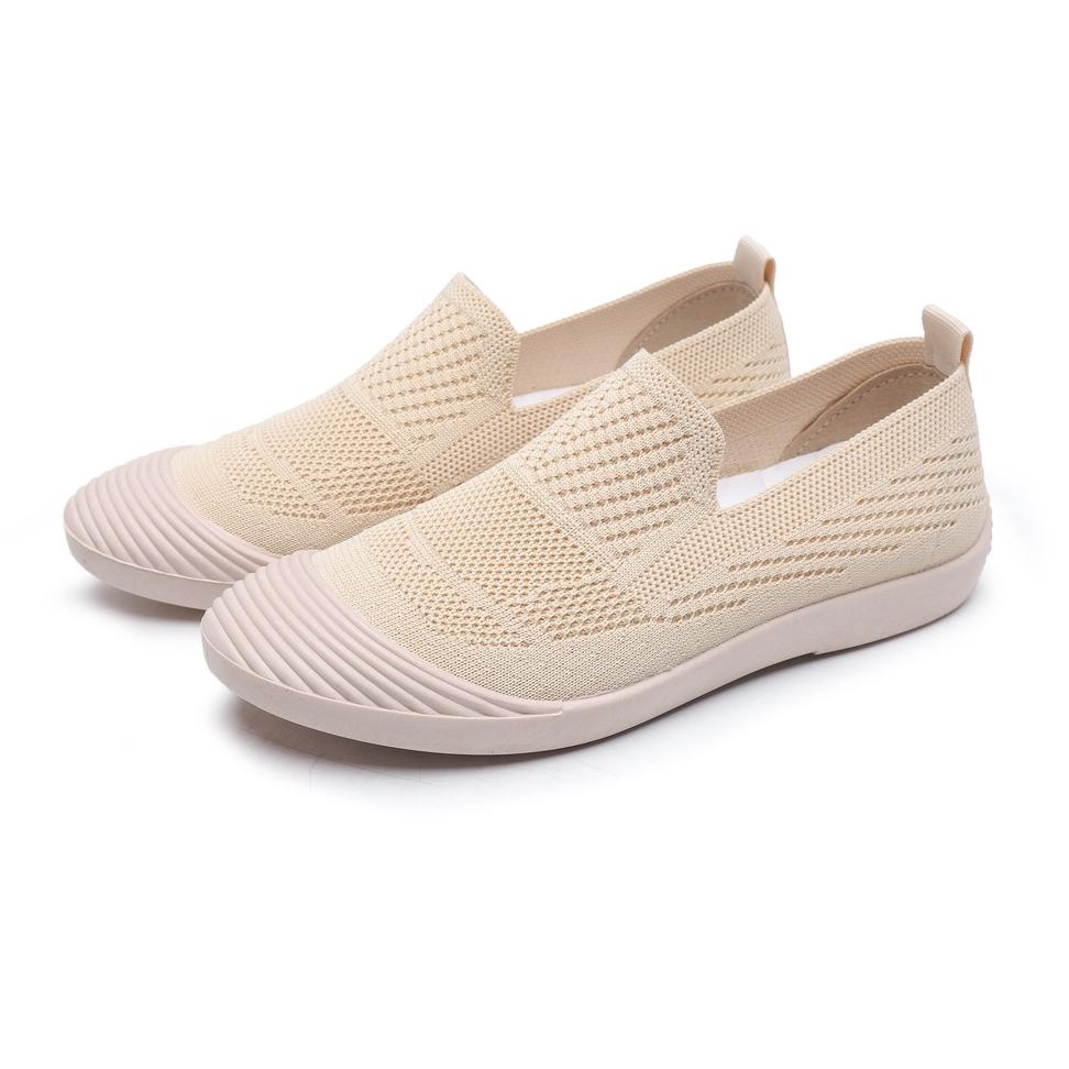 Batavia Shoes  sepatu import sepatu wanita sepatu flyknit sepatu flat rajut X2 ▫ WKB.00593