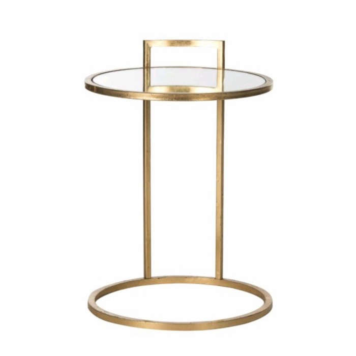 MEJA SUDUT INDUSTRIAL BESI | COFFE TABLE