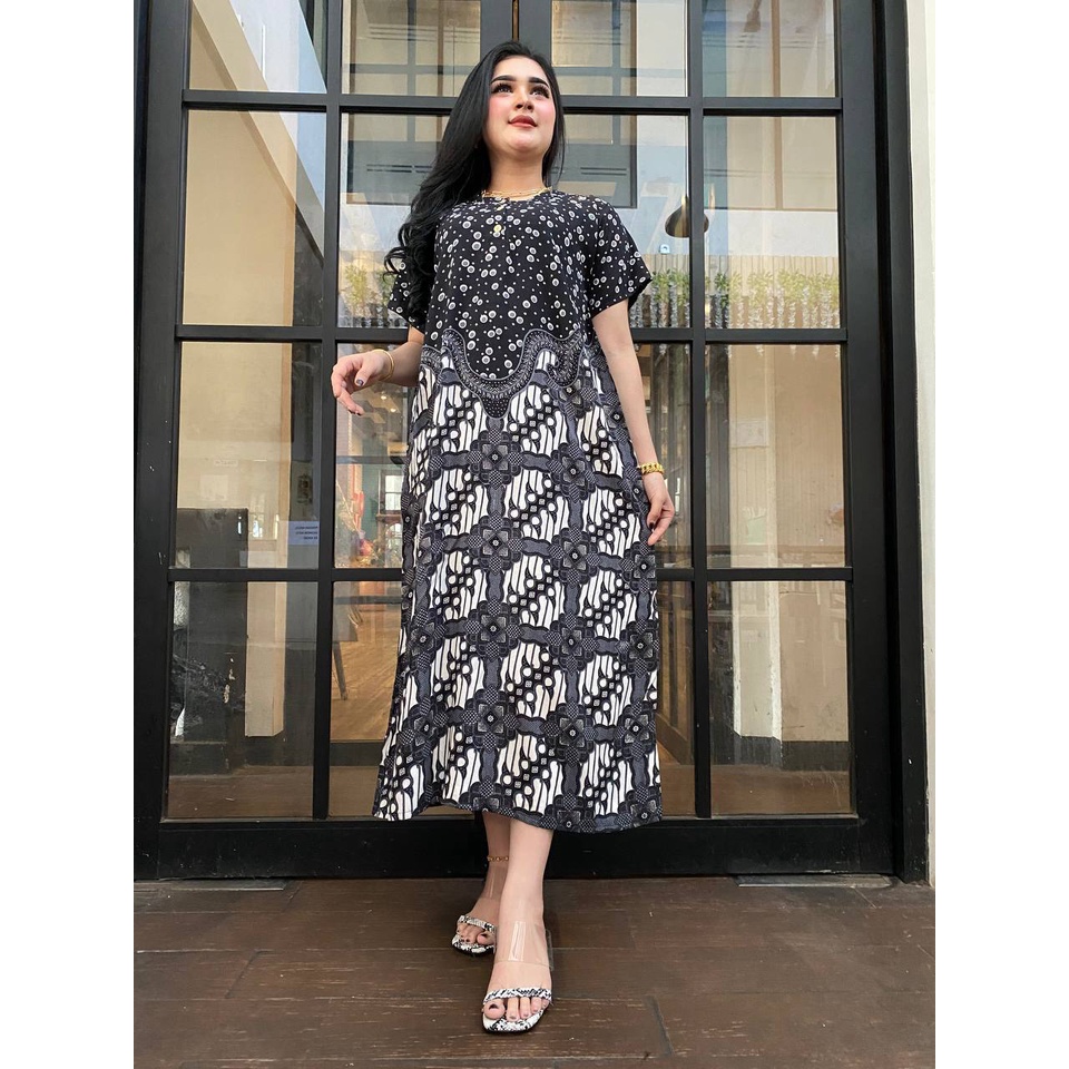 Daster Batik Sogan Busui