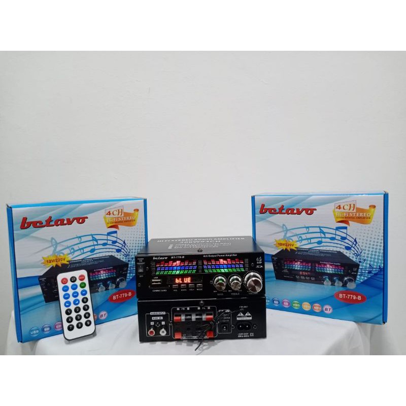 BETAVO BT 779 B
Power amplifier audio stereo