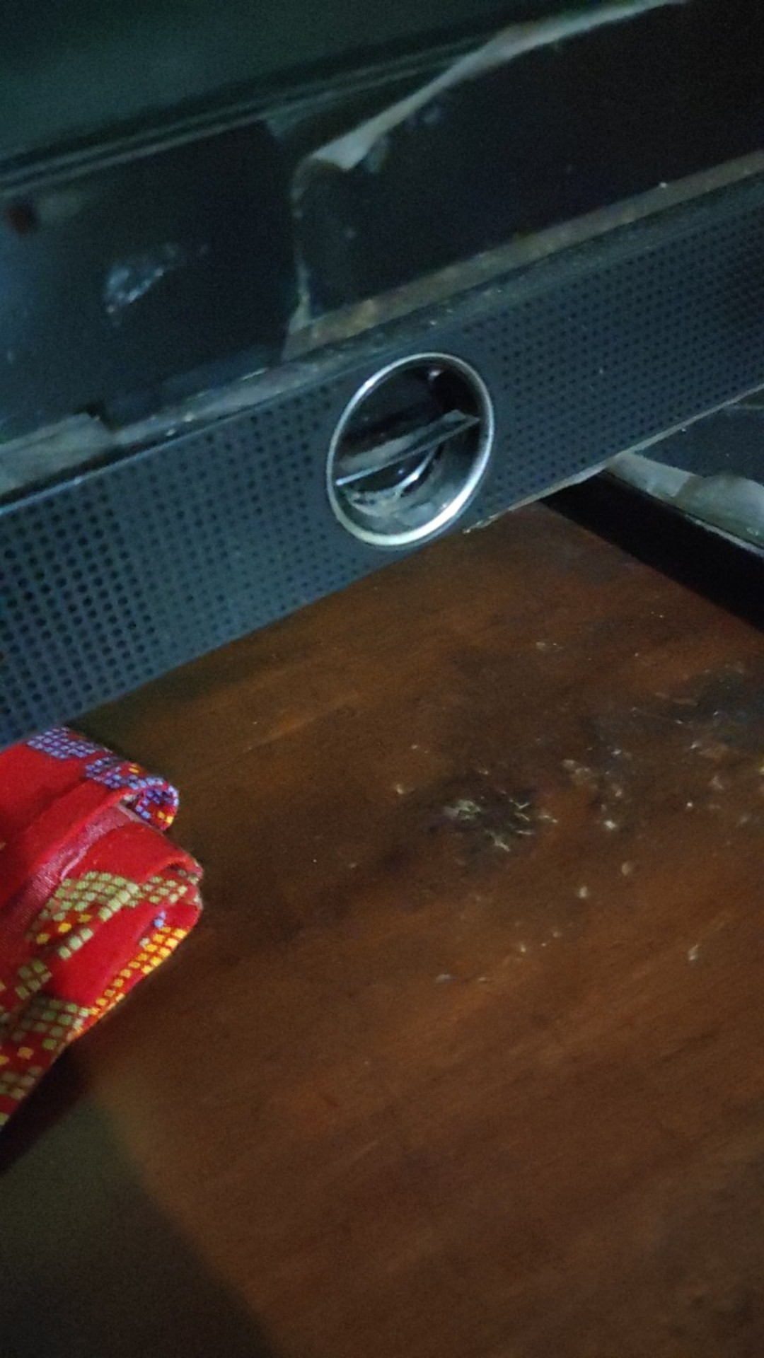 Sendok Teh Kayu Mahoni 10cm