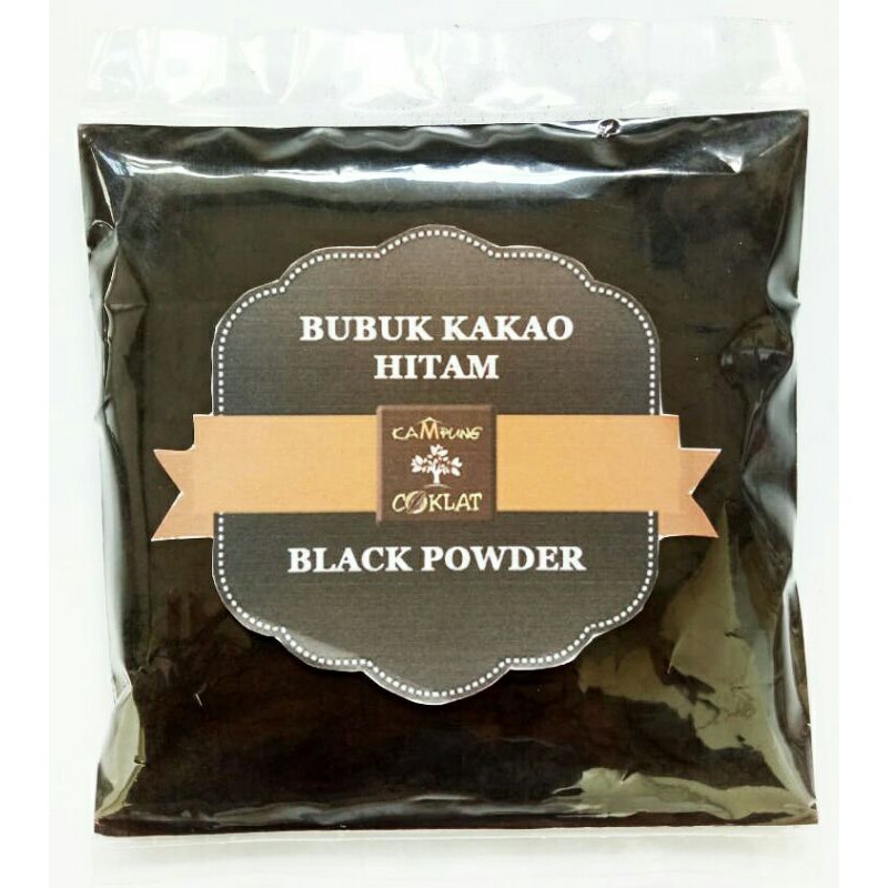 

Bubuk Coklat Hitam Murni KC 100.g Black Cocoa Powder