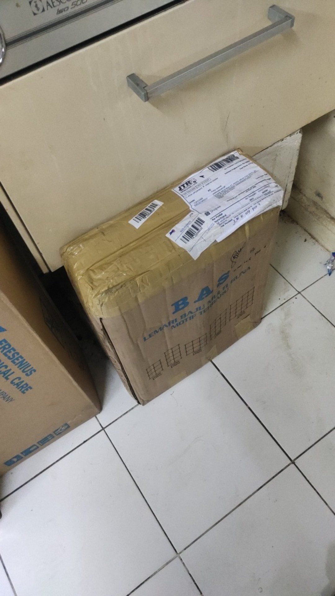 Rak Sepatu Plastik Rak Susun Serbaguna 5 Susun/pintu