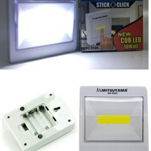 Lampu emergency Mitsuyama stick n klik