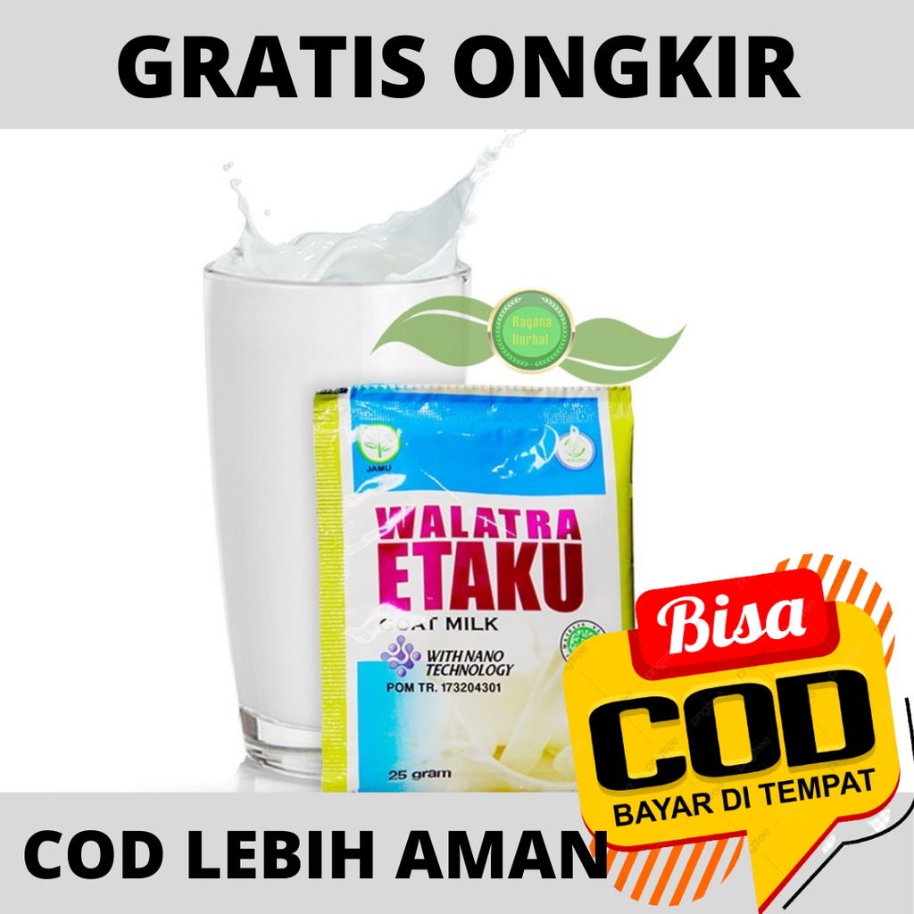 

Susu Etaku Goat Milk - Walatra Susu Etaku Milk - 100% Original Halal MUI