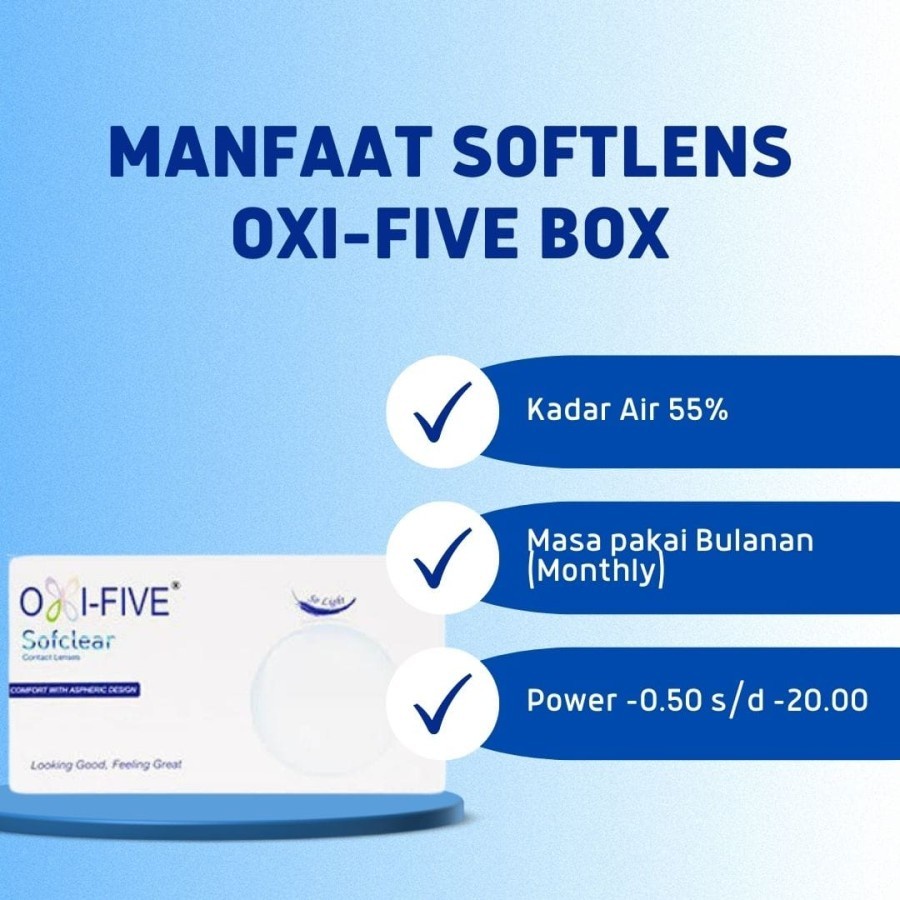 SOFTLENS BENING BULANAN OXIFIVE OMEGA